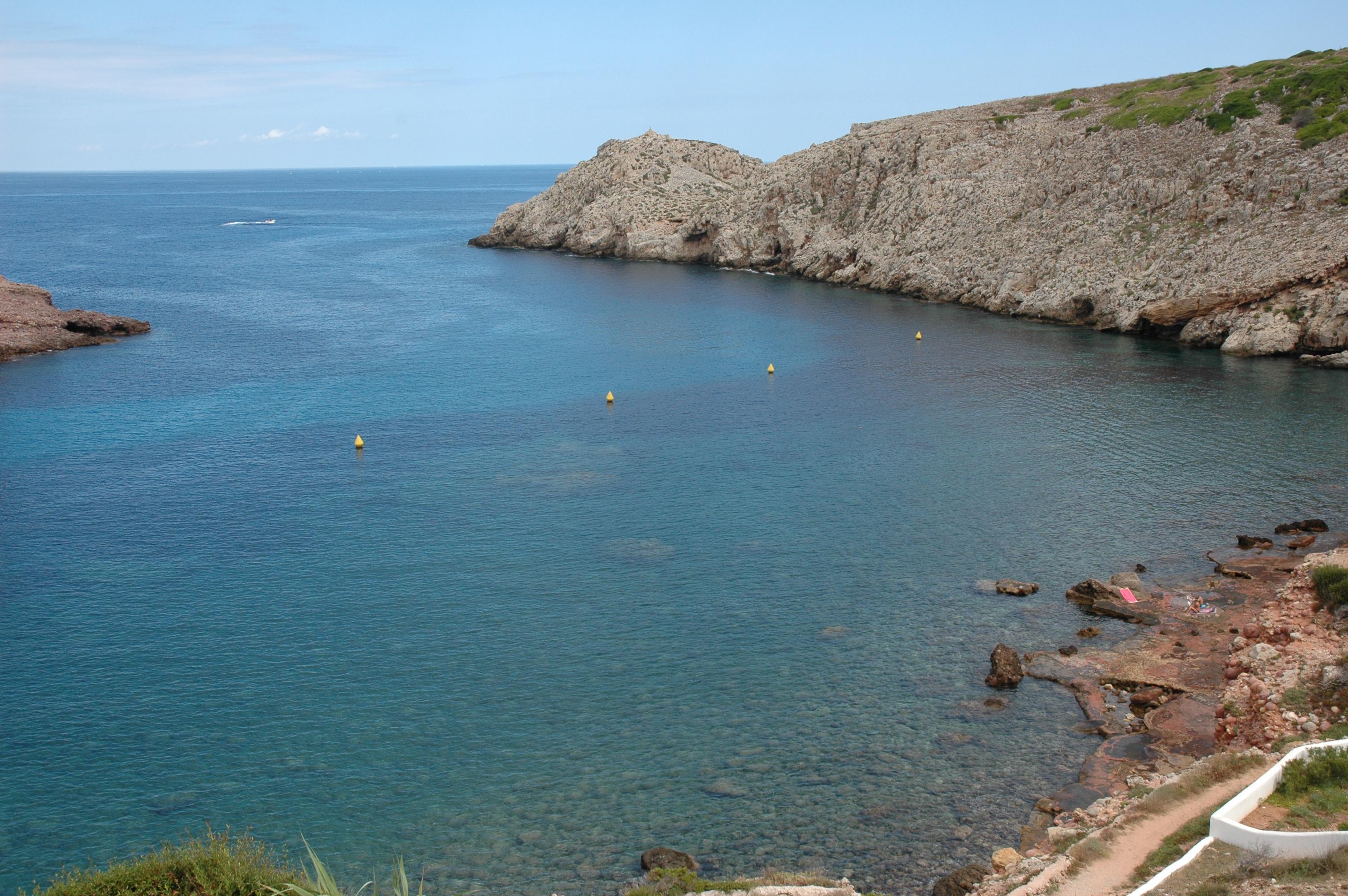 Apartamentos Sa Cala Cala Morell Buitenkant foto