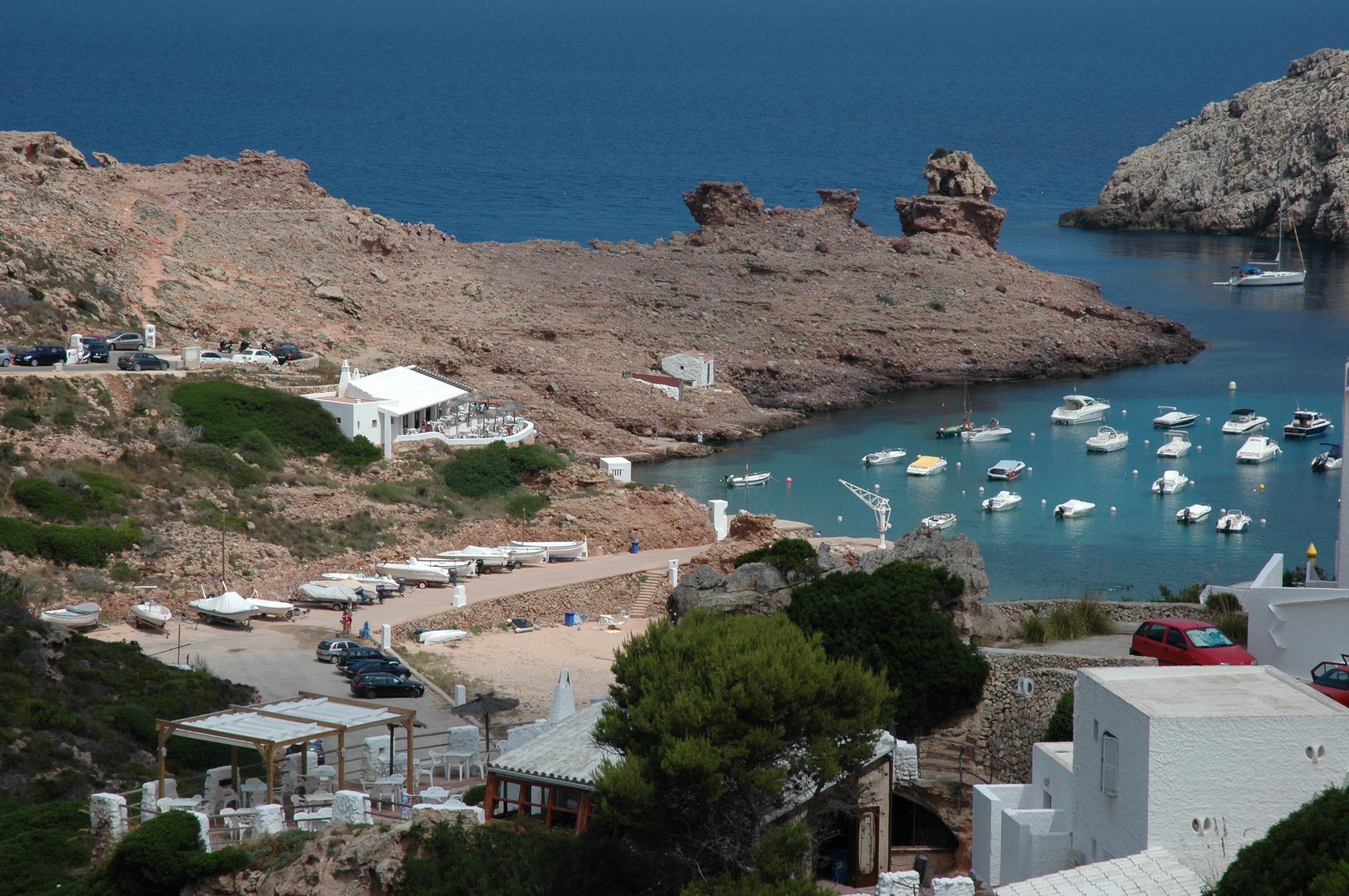 Apartamentos Sa Cala Cala Morell Buitenkant foto