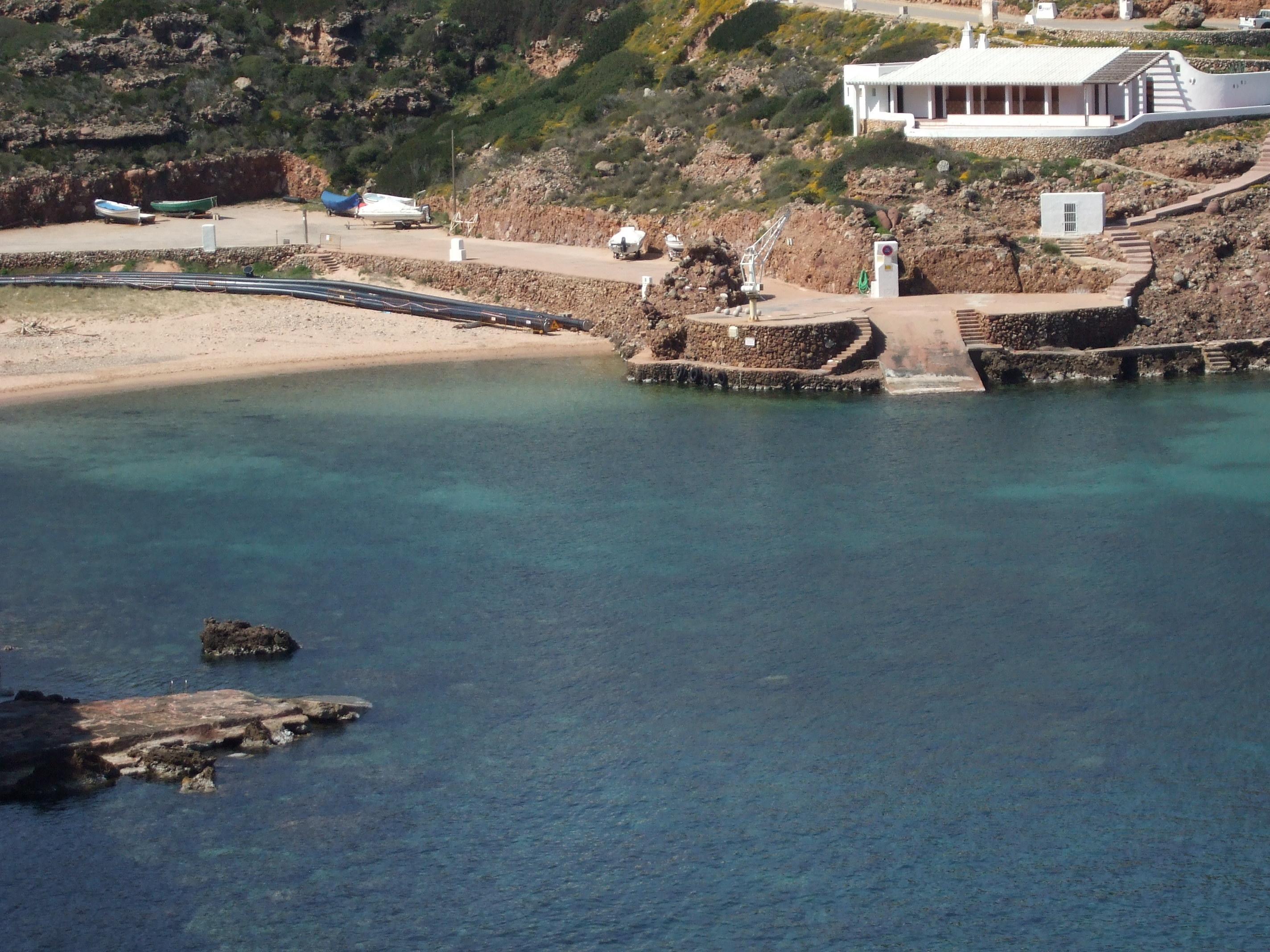 Apartamentos Sa Cala Cala Morell Buitenkant foto