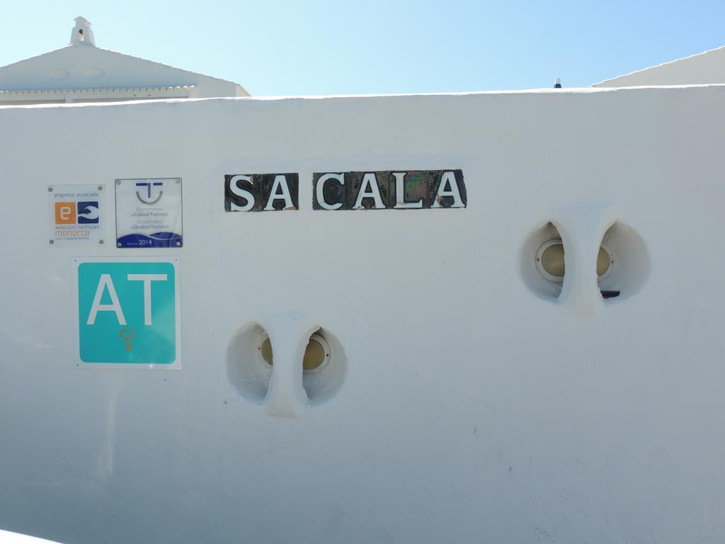 Apartamentos Sa Cala Cala Morell Buitenkant foto